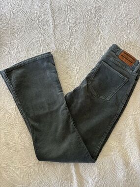 Lucky Brand Women’s High Rise Flare Corduroy Pants